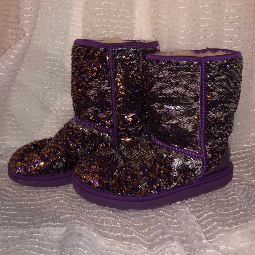 Classic Short Sequin UGG Boots